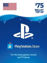 PlayStation Network Gift Card 75 USD - PSN United States