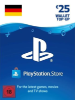 PlayStation Network Gift Card 25 EUR - PSN Germany