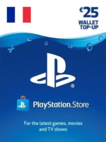 PlayStation Network Gift Card 25 EUR - PSN France