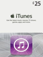 Apple iTunes Gift Card 25 GBP - iTunes Key - United Kingdom