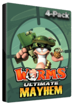 Worms: Ultimate Mayhem 4-Pack Steam Key GLOBAL